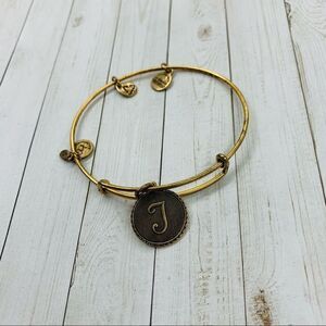 Alex and Ani T Initial Bracelet